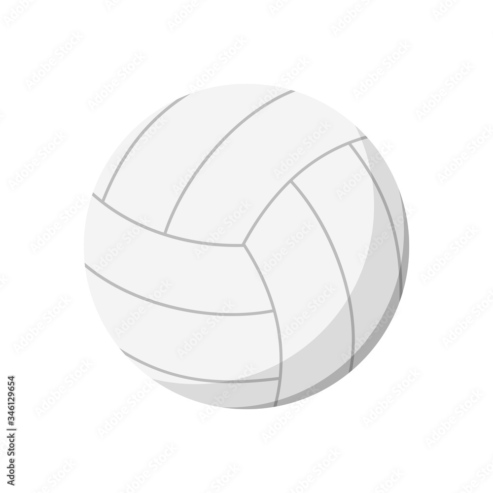 Volley ball illustration. Ball, round, circle. Sport concept illustration can be used for topics like sport, playing, active lifestyle