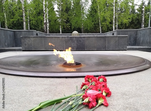 eternal flame in memory of fallen warriors