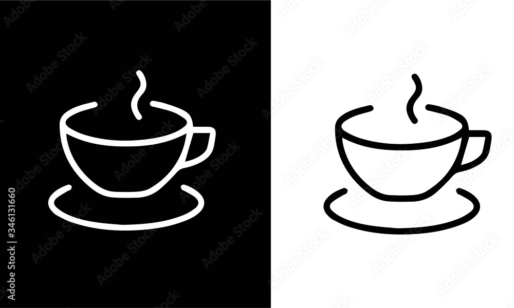 drinks regular line icons vector design drinks regular line icons vector design