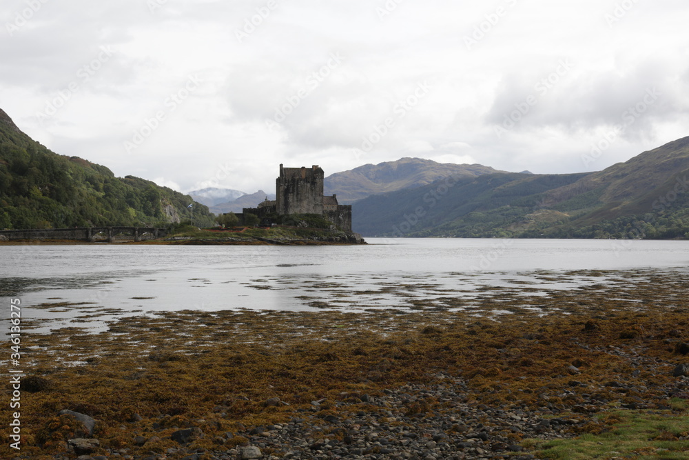 A castle in the highlands.