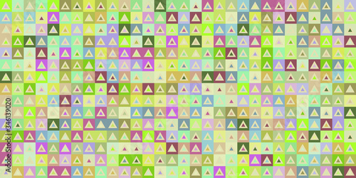 Colorful pattern with different shapes objects. Texture background for textile, print, paper, fabric background, wallpaper