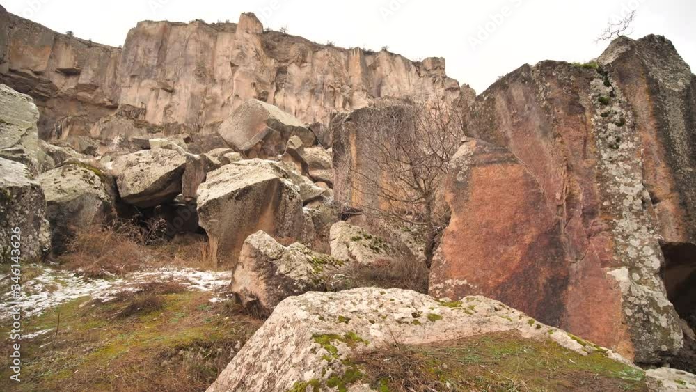 Ihlara valley landscape in cappadocia, Turkey. Ihlara valley landscape in cappadocia, Turkey.