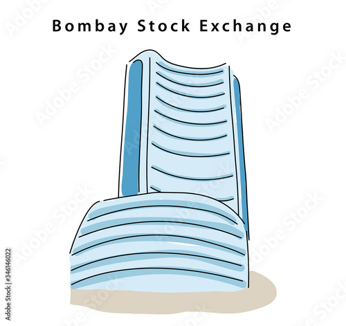 BSE, Bombay Stock Exchange, Stock Exchange of India, Stock Exchange Building  photo