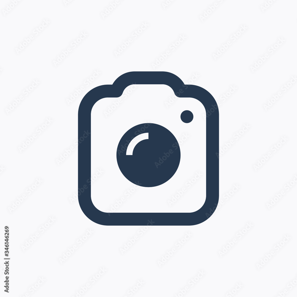 Camera photo line vector icon. Image lens vector symbol. Digital photographic icons set for web design. Modern flat picture creation icon for app design. Device technology minimal flat linear icons Camera photo line vector icon. Image lens vector symbol. Digital photographic icons set for web design. Modern flat picture creation icon for app design. Device technology minimal flat linear icons