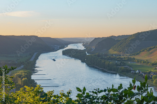 Blick auf den Rhein, Krahnenberg, Andernach