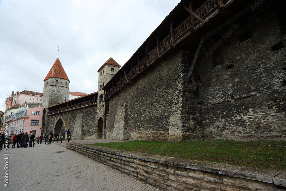 
Sights and the city of Tallinn in Estonia