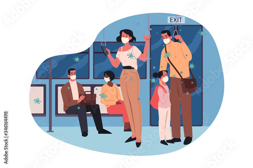 Desease, biohazard, face mask, epidemy, covid19, infection, 2019ncov, coronavirus concept