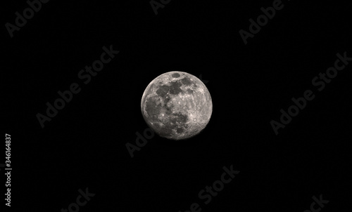 Full moon close photo