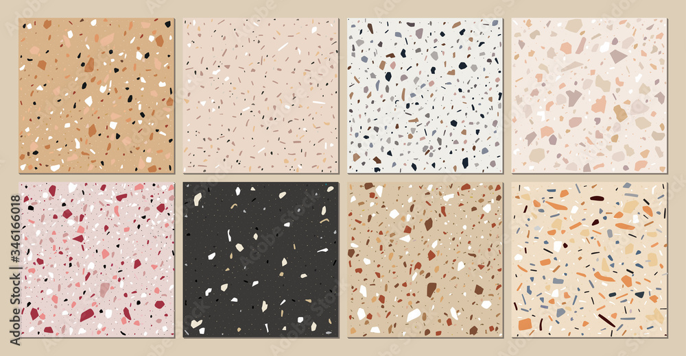 Terrazzo texture of classic italian type of floor