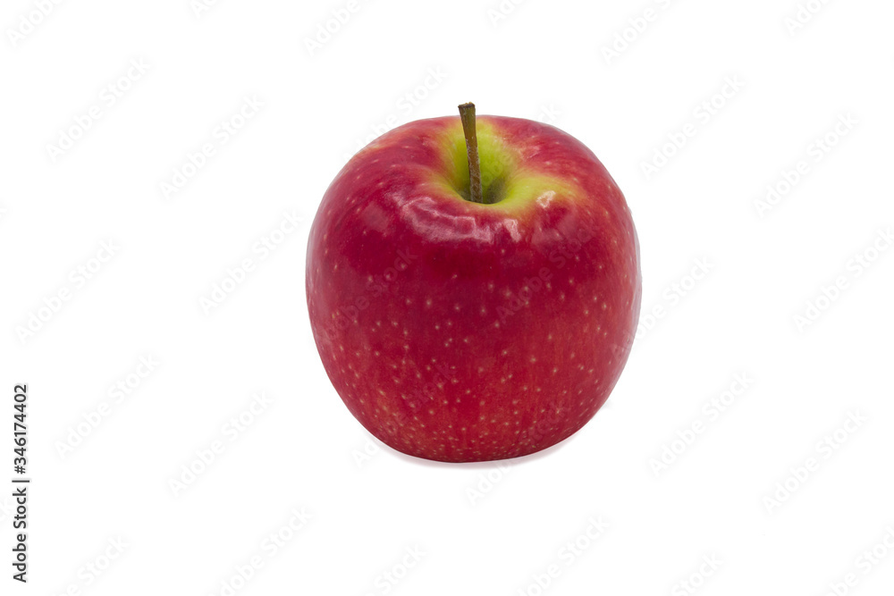 red apple isolated on white background. red apple isolated on white background.