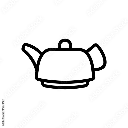 tea infuser icon vector. tea infuser sign. isolated contour symbol illustration