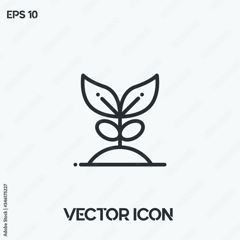 Plant vector icon illustration. Ui/Ux. Premium quality. Plant vector icon illustration. Ui/Ux. Premium quality.