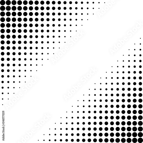 Halftone dots pattern white  background. vector illustration