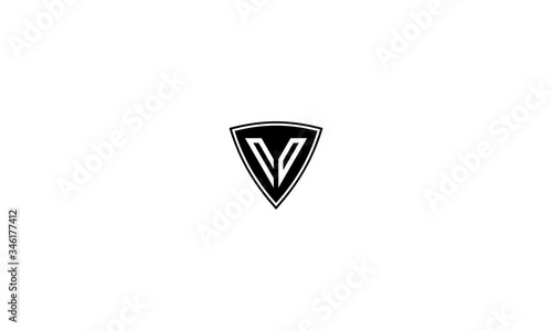 Free Download v, shield, black, white - GFXLoad