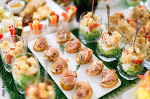 Super option for a summer table for a small snack