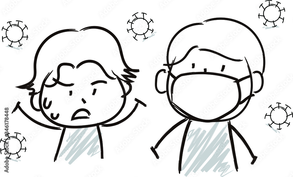 Corona virus icon vector image