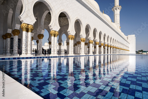 Pool of the Abu Dhabi Mosque