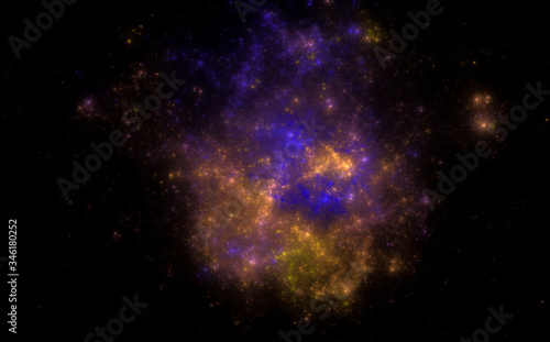 Star field background . Starry outer space background texture . Colorful Starry Night Sky Outer Space background. Space missions  travel.
