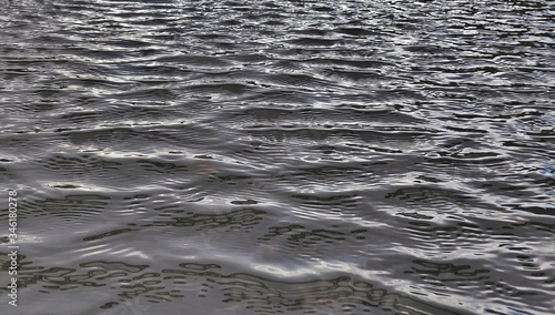 water flowing into the water