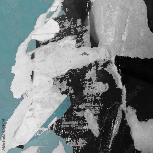 Fond texture affiches déchirées