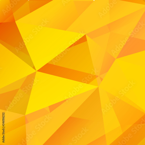 Abstract polygonal background. Futuristic style. Geometric colorful triangle texture. Bright mosaic surface.