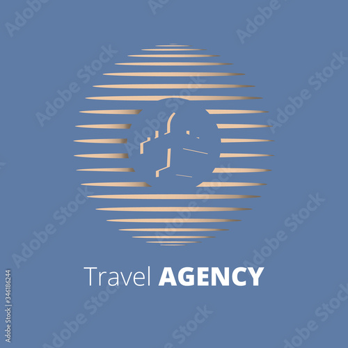 Logo travel agency
