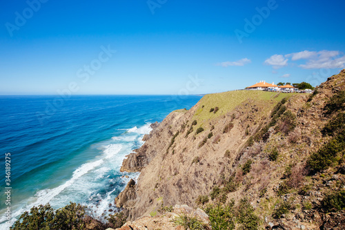 Coastline at Byron Bay in Australia