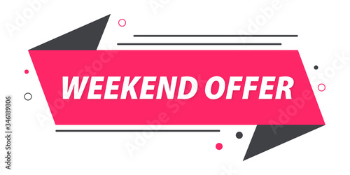 weekend offer banner