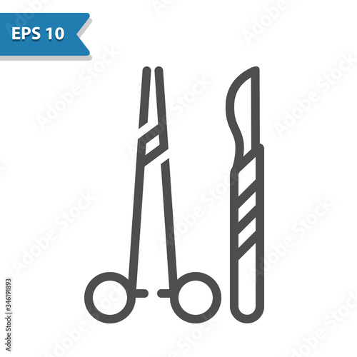 Surgical Instruments Icon