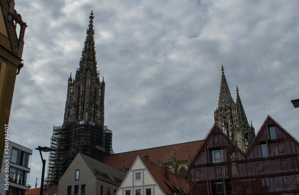 Ulm Cathedral, or Münster, is one of the most famous architectural monuments in Germany Ulm Cathedral, or Münster, is one of the most famous architectural monuments in Germany