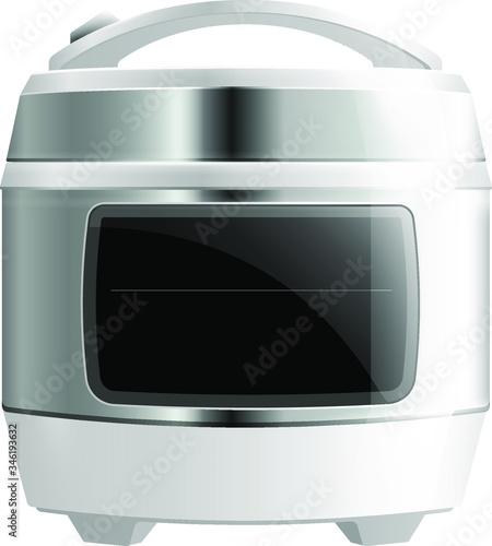 Modern bright technological appliance for the kitchen
