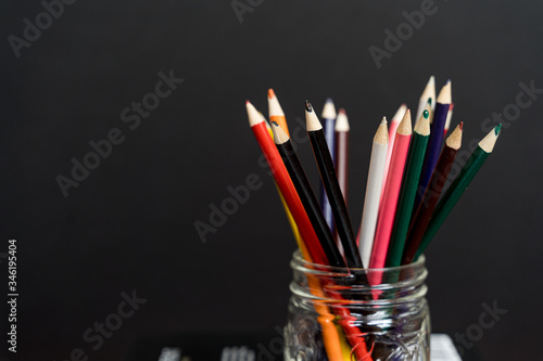 Pencils in Jar 