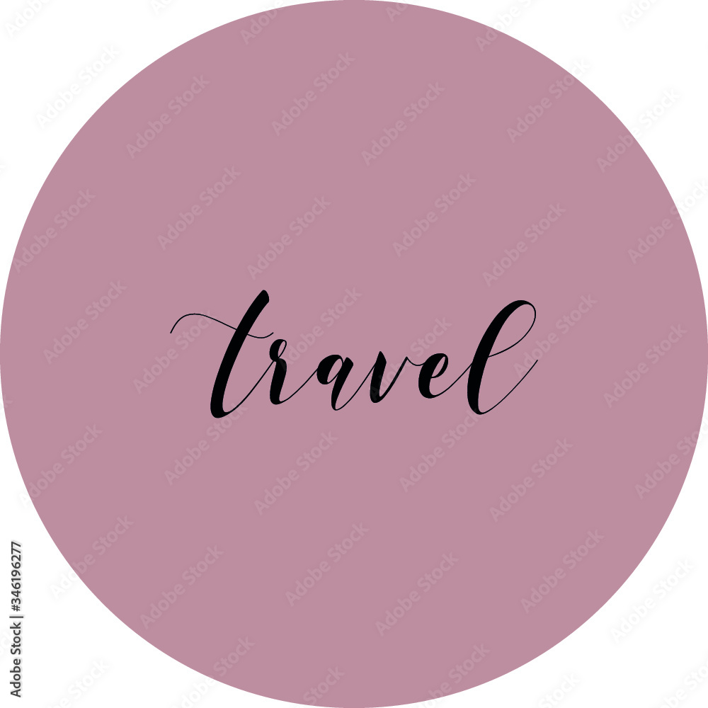instagram highlight story icons nude dark pink version - travel  Stock-Vektorgrafik | Adobe Stock