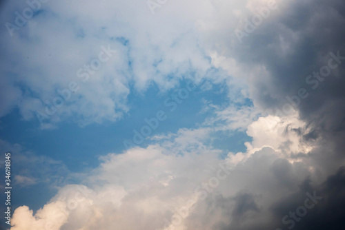  evening sky with clouds - cloudscape