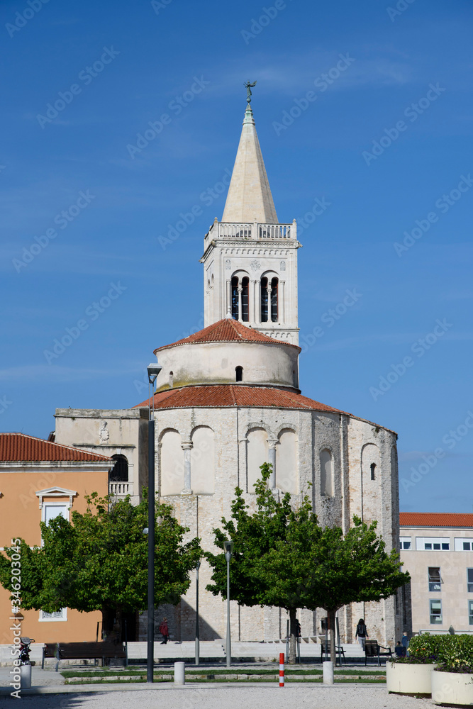Church of Saint Donato in Zadar, Dalmatia region, Croatia, Europe