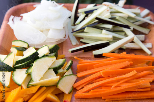 Chop Suey is an American-Chinese Cuisine. photo