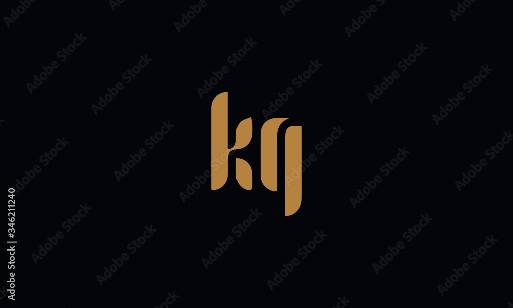 KQ Letter Logo Design Template Vector illustration KQ Letter Logo Design Template Vector illustration