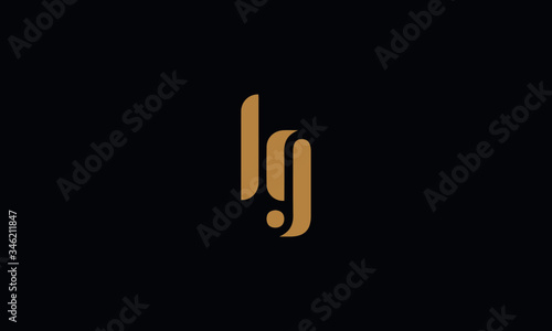LG Letter Logo Design Template Vector illustration photo
