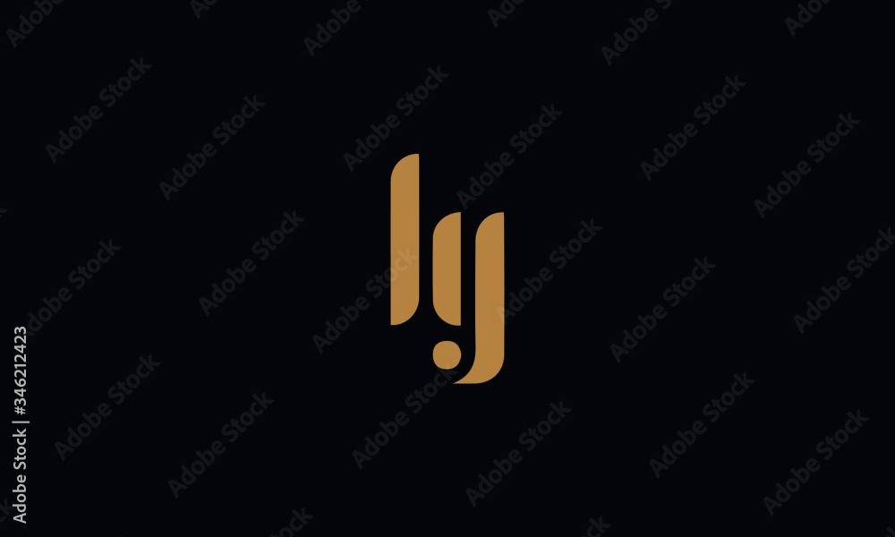 LY Letter Logo Design Template Vector illustration LY Letter Logo Design Template Vector illustration
