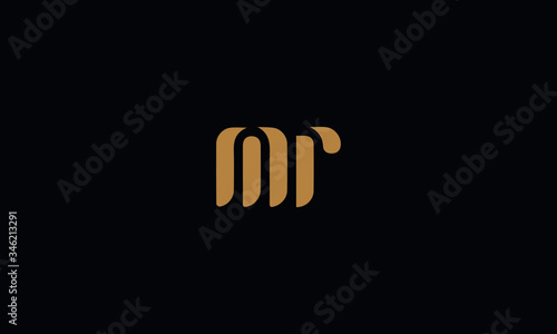 MR Letter Logo Design Template Vector illustration