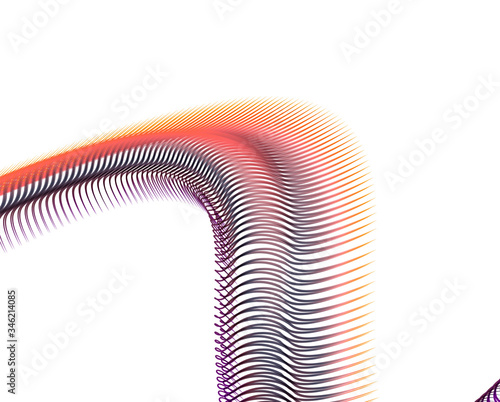 Abstract background blend wave line design for Wallpaper, Banner, Background, Card, Book Illustration, landing page