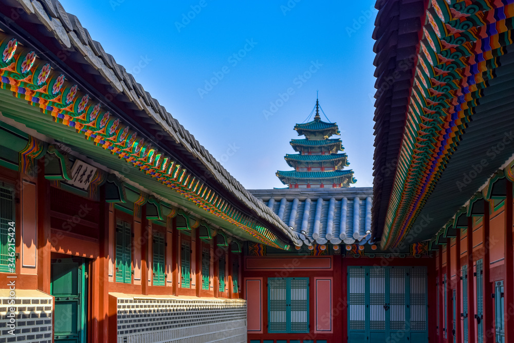 Obraz premium The Gyeongbokgung Palace