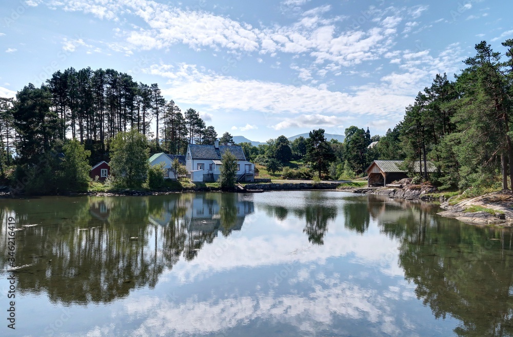 Fototapeta premium Alesund en Norvège