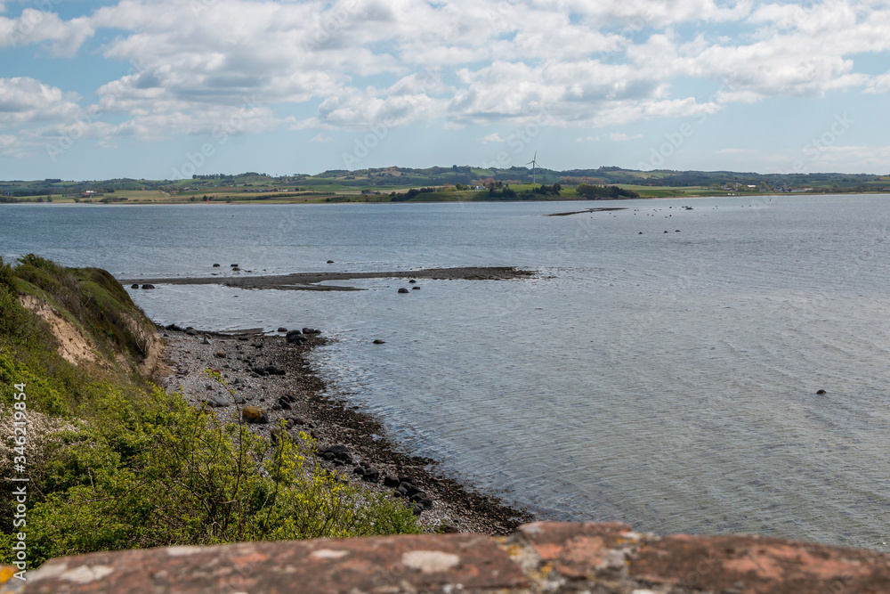 Historic Kalo Castle in Jutland, Denmark