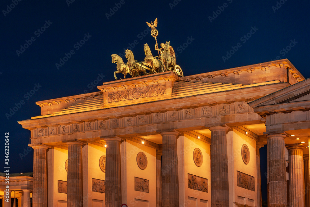 Fototapeta premium Brandenburger Tor in Berlin
