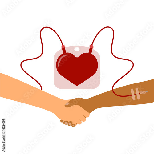 Blood donation. World Blood Donor Day