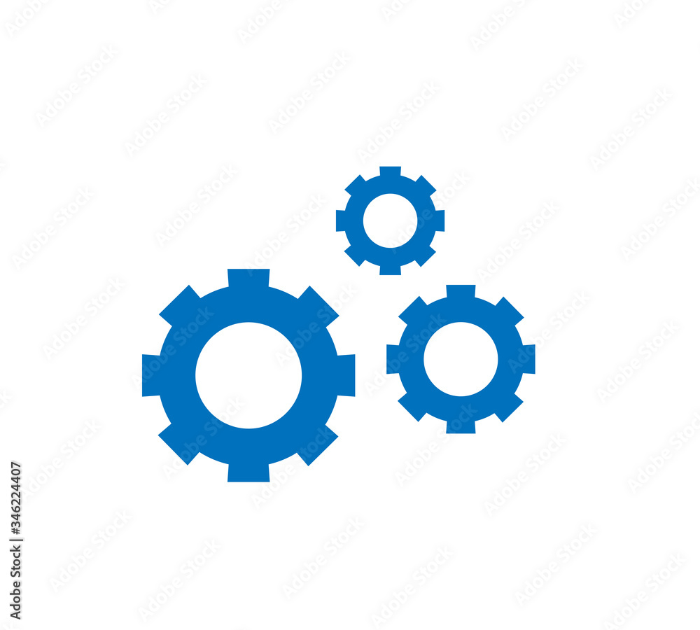 Gear icon. gear half. Vector graphics display work style. clipped gear vector graphics. for your site 10 eps Gear icon. gear half. Vector graphics display work style. clipped gear vector graphics. for your site 10 eps