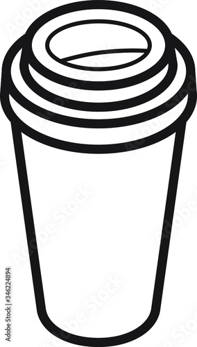 reusable mug icon