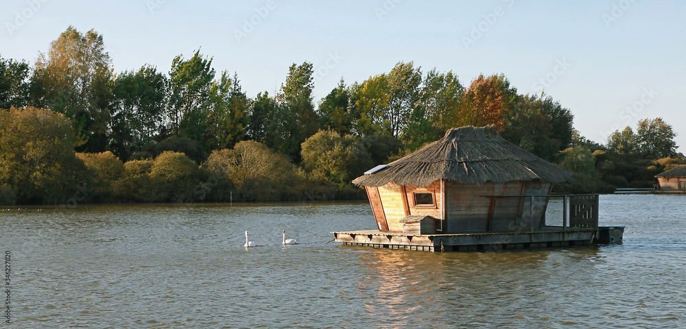 Fototapeta premium Cabanes sur l'eau