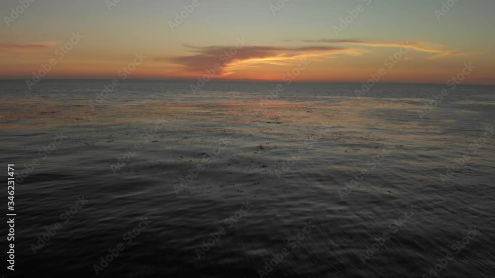 Low aerial view over the Pacific Ocean at Laguna Beach. Low aerial view over the Pacific Ocean at Laguna Beach.